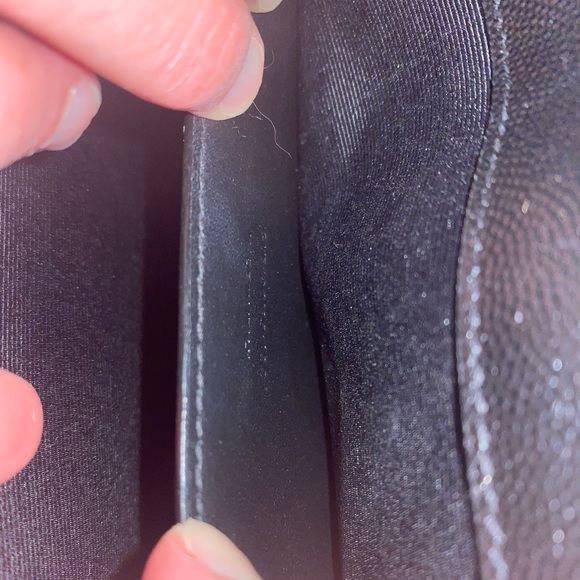 Saint Laurent Textured Mixed Matelasse (black) Triquilt Medium Monogram handbag - Picture 14 of 16